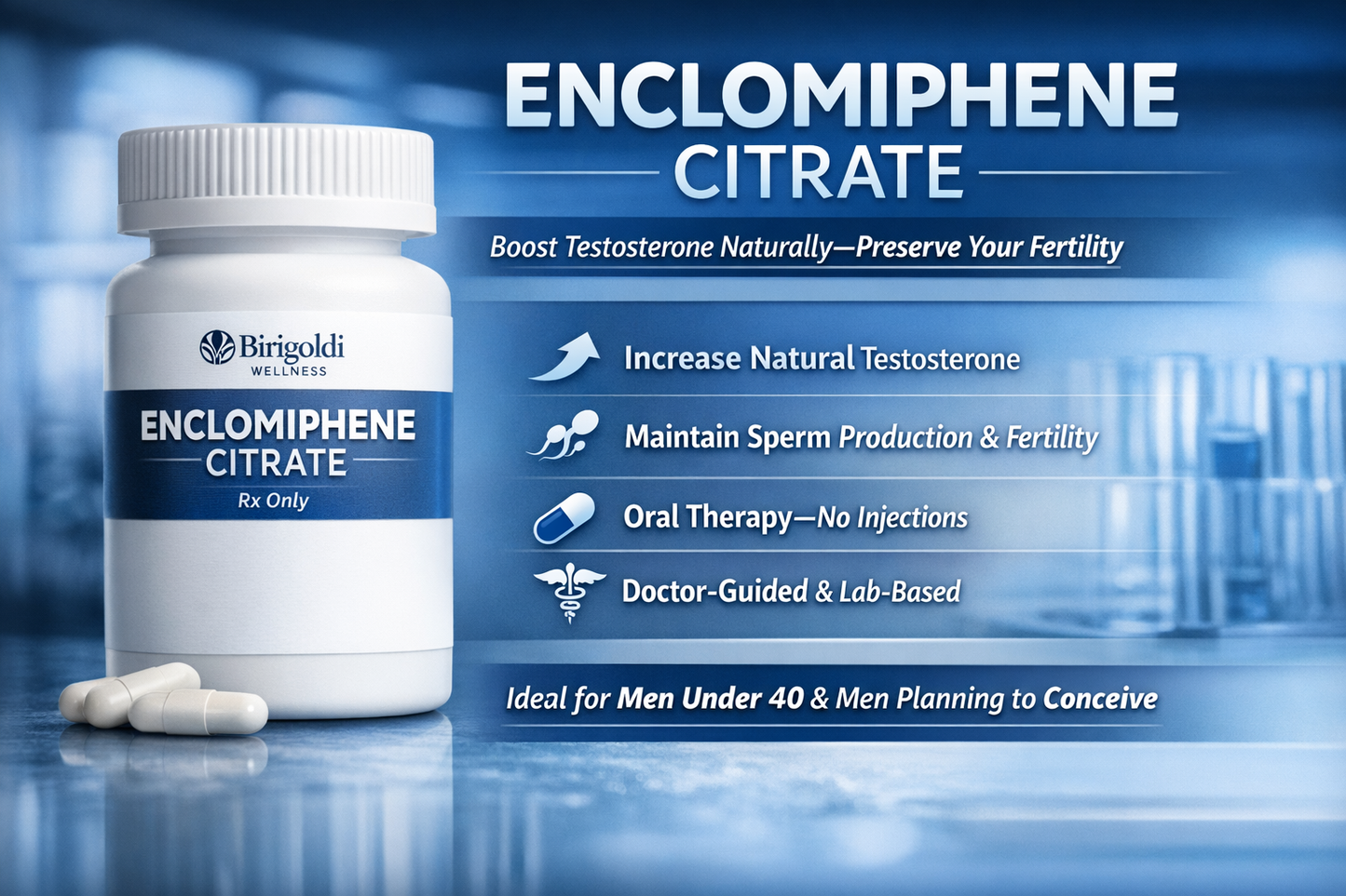 Enclomiphene 90 Day Supply