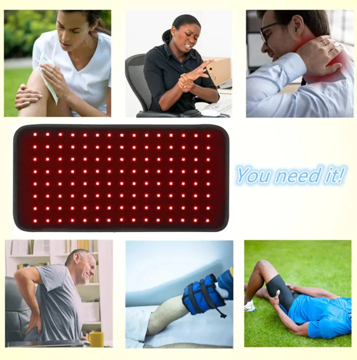 Wearable Infrared Light Therapy Belt